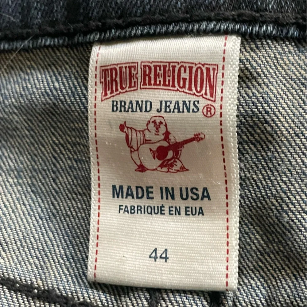 True Religion Bobby Jeans Denim USA Made Dark Wash Men’s 44